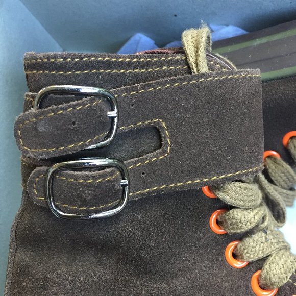 Kenzo brown side-zip high tops - size 29 - Picture 4 of 8